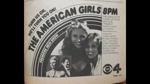 The American Girls 1978 TV Show Complete Broadcast