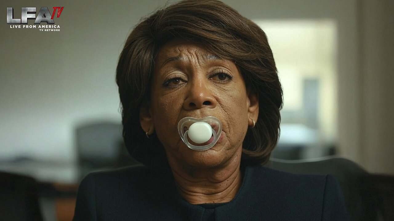 MAXINE "MAXI-PAD" WATERS IS MAXI-MAD!