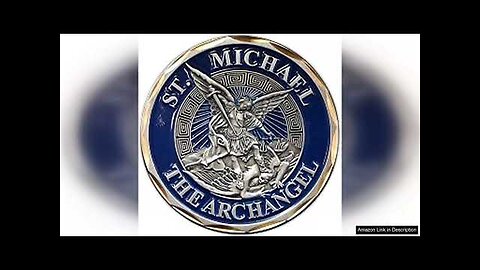 St Michael Archangel Challenge Coin Psalms 91:10 Commemorative Collector Review