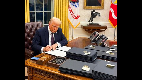 TRUMP SIGNS 200 RIGHTEOUS EXECUTIVE ORDERS ON DAY # 1.) + LINKS