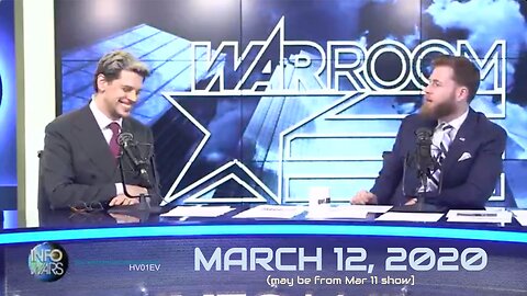 (Mar 11 2020) Milo Yianoppolous Admits He’s Got (survived!) Coronavirus INFOWARS War Room