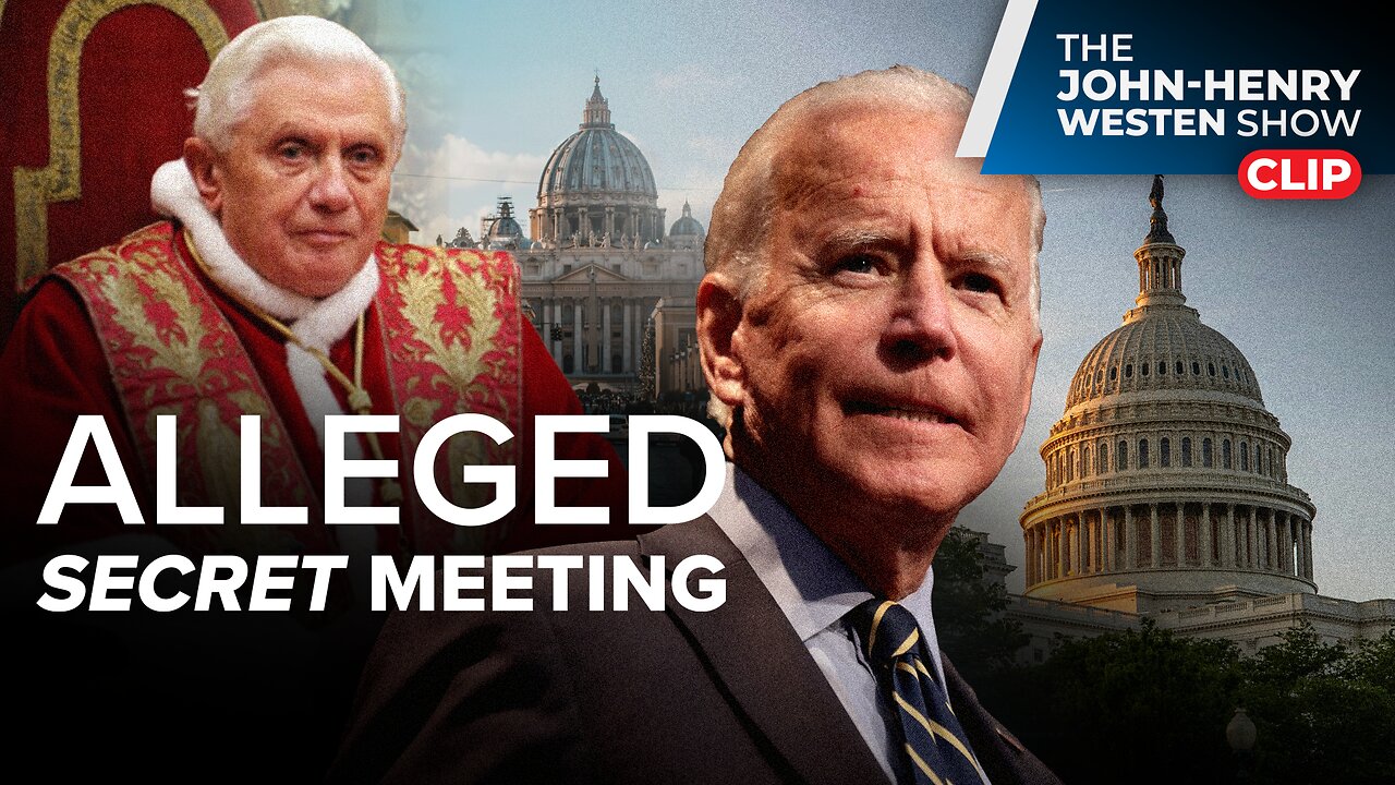 Biden FORCED Pope Benedict to resign? Alleged Secret Meeting