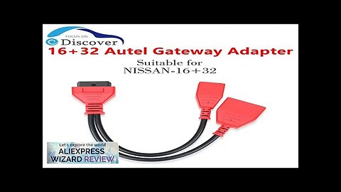 Autel Gateway Adapter For Nissan 16+32 Sylphy Key No Need Password Work Review