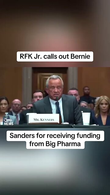 Bernie Sanders get destroyed by RFKjr
