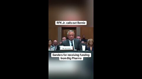 Bernie Sanders get destroyed by RFKjr