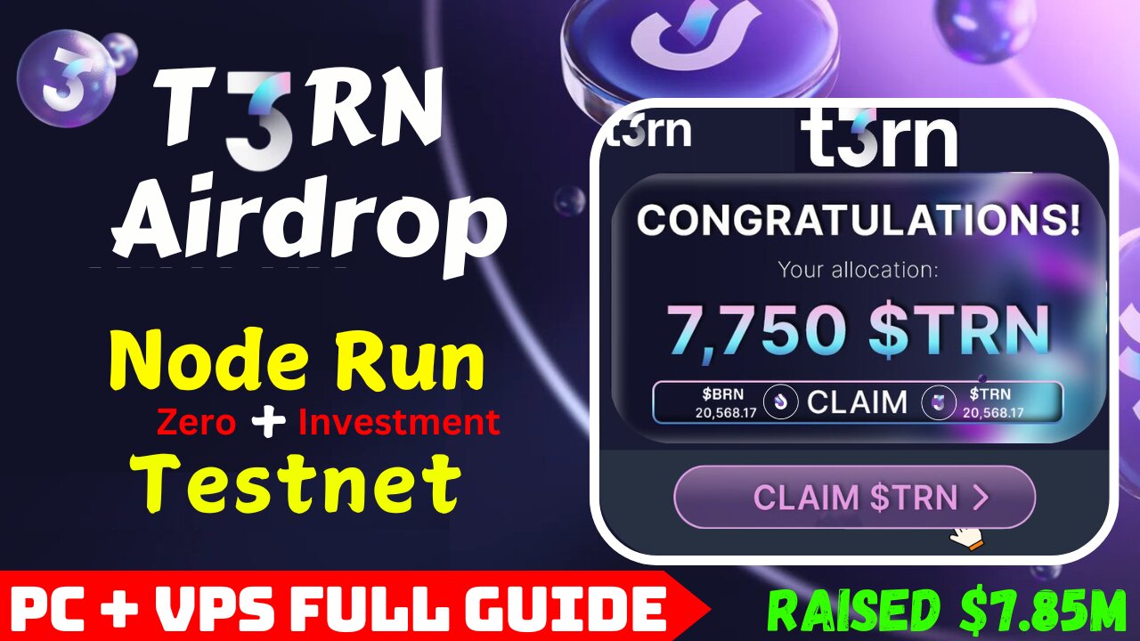 T3RN Executor Node Run and Testnet with $7.85 Million Funding || Full Guide for Both VPS & PC Users