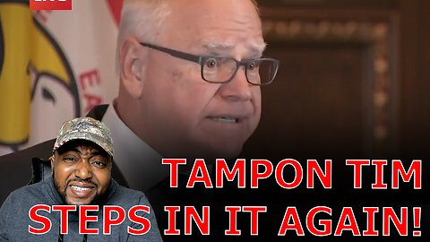 Tim Walz SHOCKED Over BACKLASH For Declaring The Country Is Being Stolen By Nazis And Fascists!