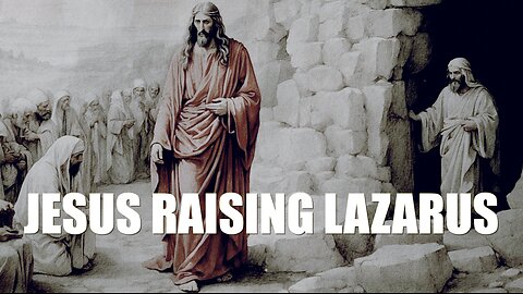 JESUS RAISING LAZARUS FROM THE DEAD by Mouthy Buddha (2025)