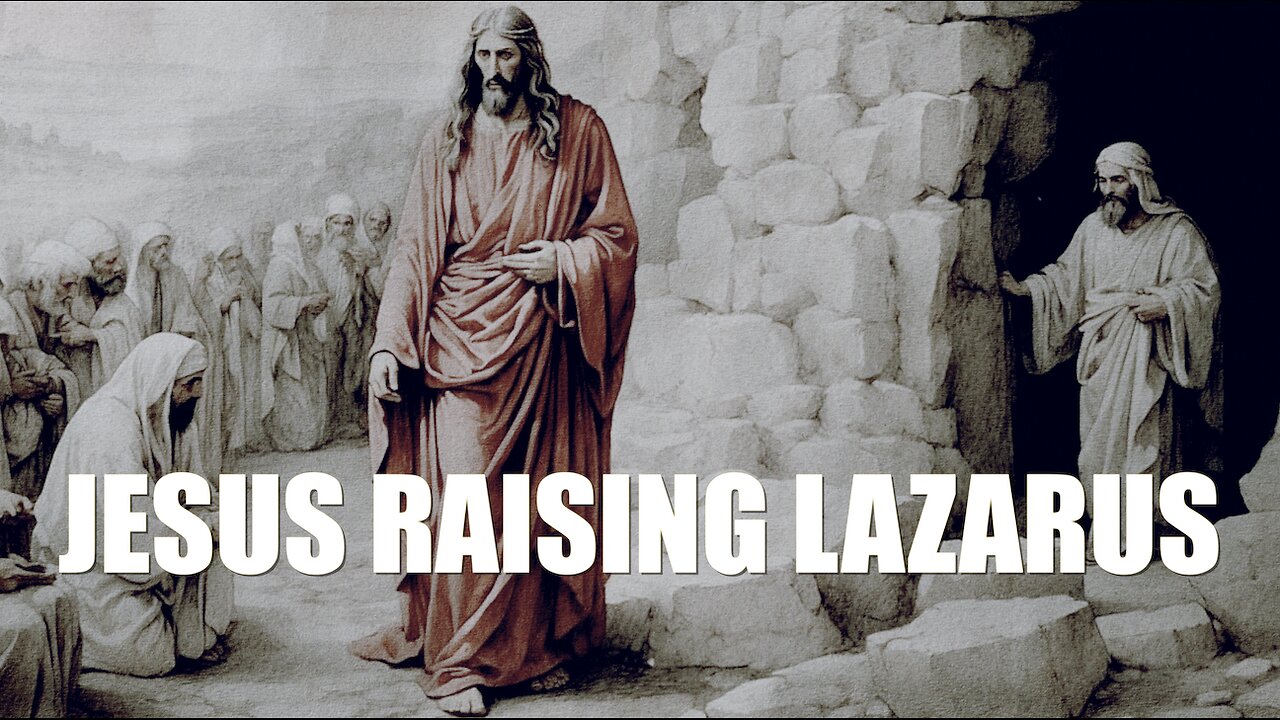 JESUS RAISING LAZARUS FROM THE DEAD by Mouthy Buddha (2025)