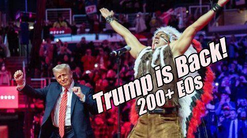 Historic Moment: Trump is Back! 200+ EOs. PraiseNPrayer. B2T Show, Jan 20, 2025