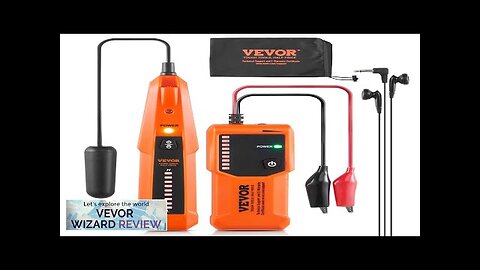 VEVOR Underground Cable Locator 3 FT Max. Detection Depth Wire Tracer Break Review