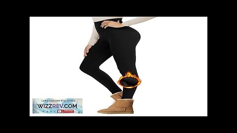 Sportswear Gym Warm Thermals Fleece Leggings for Women Winter High Waist Yoga Review