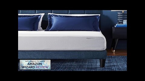 Amazon Basics 10 Inch Memory Foam King Size Mattress for Pressure Point Review