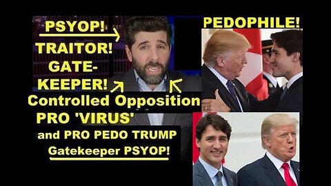 Controlled Opp PRO 'Virus' & Pedo TRUMP Gatekeeper Psyop 'The People's Voice' in Plain Sight!