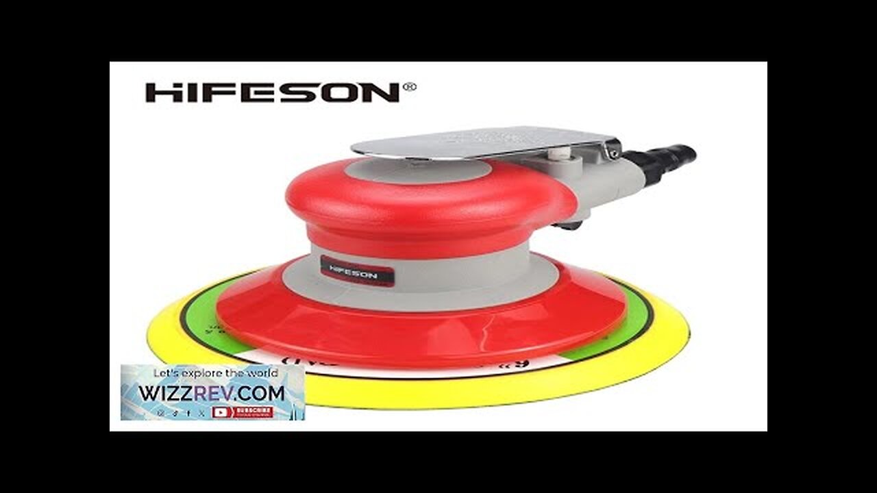 HIFESON 5/6 inch Pneumatic Air Orbital Sander Air Sanding Machine Polisher Air Review