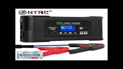 HTRC Large Power 35A 12V 24V Car Battery Charger for Moto Truck Review