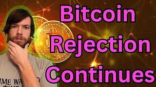 Bitcoin Rejection Continues #crypto #grt #xrp #algo #ankr #btc