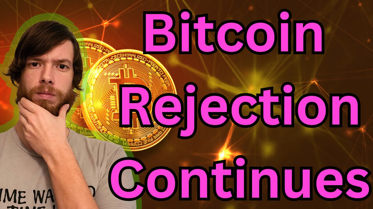 Bitcoin Rejection Continues #crypto #grt #xrp #algo #ankr #btc