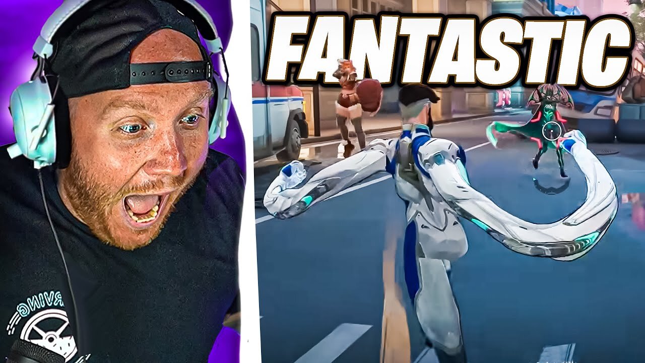 TIMTHETATMAN REACTS TO FANTASTIC 4 GAMEPLAY REVEAL