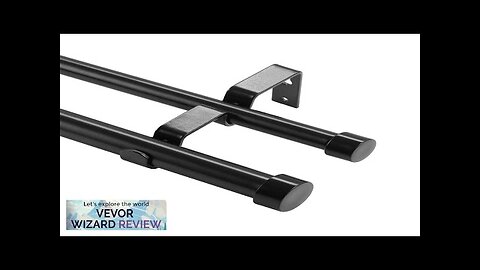 VEVOR 1 Inch Double Curtain Rods 36 to 72 Inches(3-6ft) Drapery Rods Review