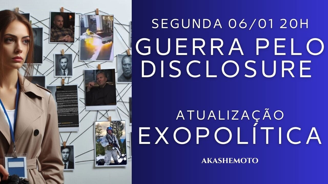 Guerra pelo Disclosure - Exopolítica | Live 06 jan 2025