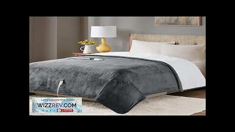 Degrees of Comfort Sherpa Plush Heated Blanket Full Size Bed Electric Blankets Review