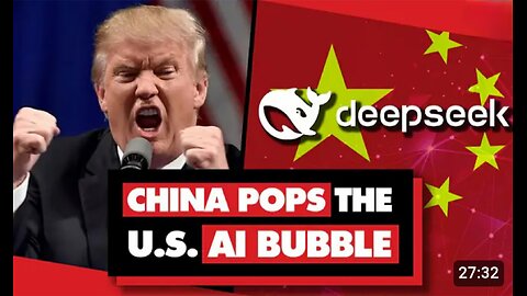 China's shocking DeepSeek AI pops US Big Tech monopoly bubble