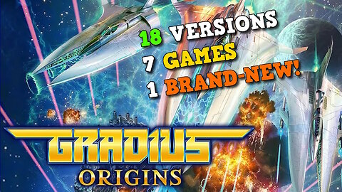 Gradius & Salamander Collection Announced! 18 Arcade Versions with New Features!