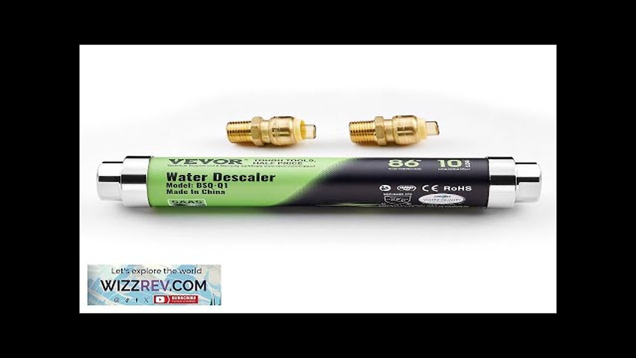 Whole House Salt Free Descaler Physical Scale Descaler System SAAS Alloy Review