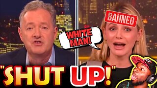 "YOU'RE A COMPLETE HALFWIT!" Piers Morgan BANS WOKE RACIST Leftist From Show After CHAOTIC Exchange!