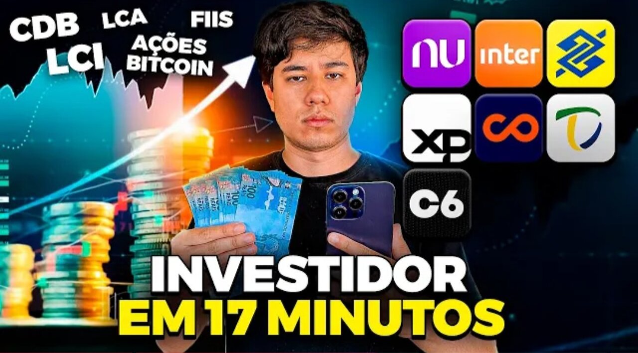 AULA OBRIGATÓRIA PARA INVESTIDORES INICIANTES! GANHE DINHEIRO COM SEGURANÇA