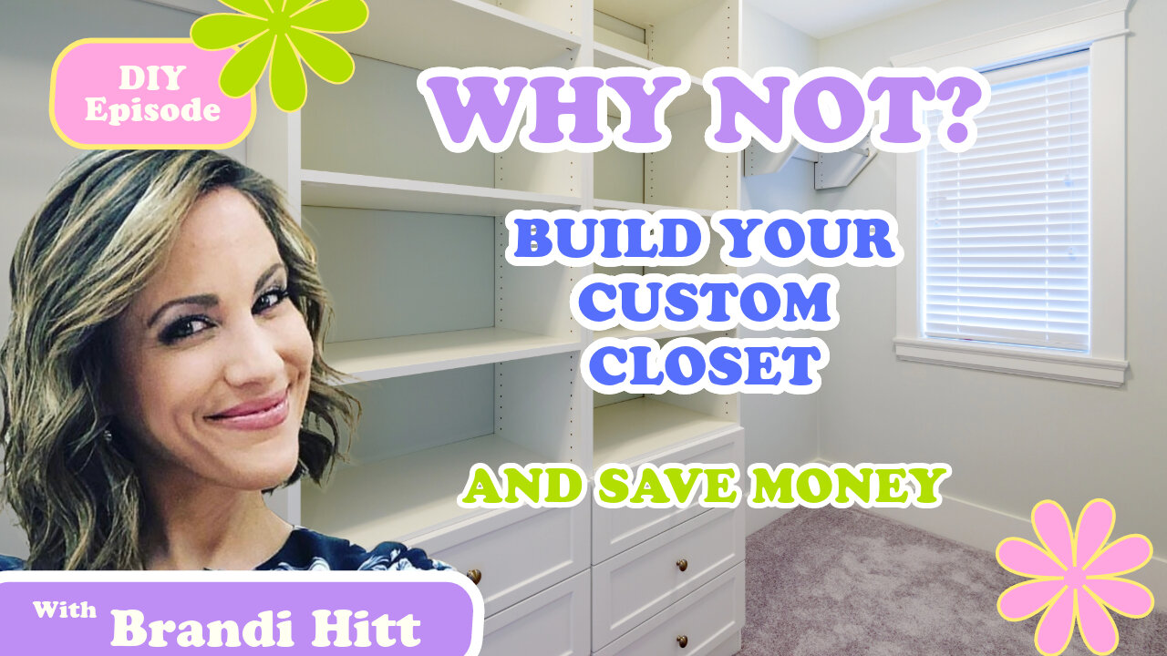 WHY NOT: Custom Master Closet Remodel