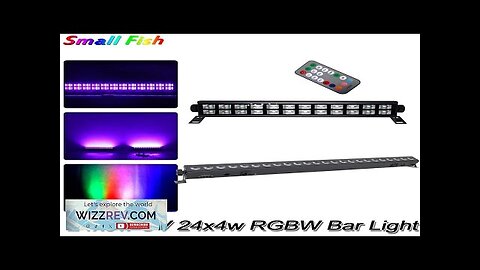 LED Wall Wash UV RGBW Bar Strobe Stage Lighting HomeParty Club Disco Review