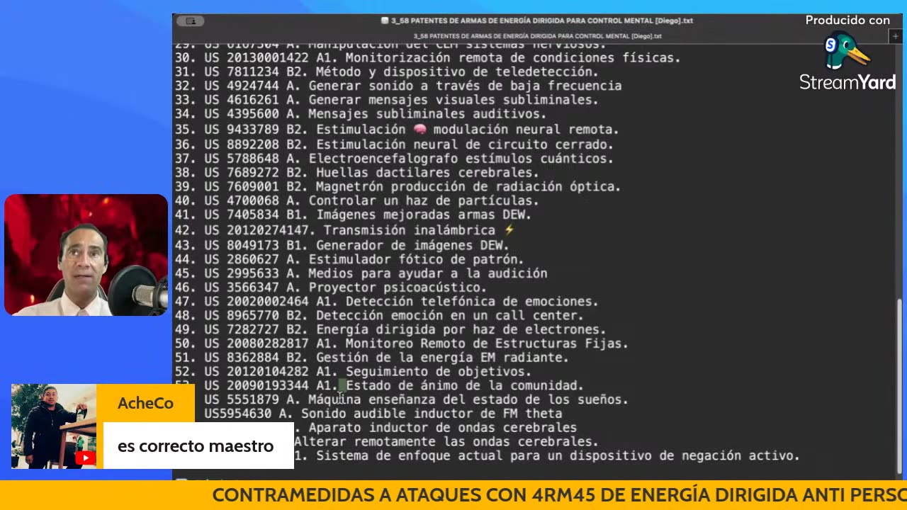 BioHacking 184 [PARTE 1] Mis CONTRAMEDIDAS a los 474QU35 con 4RMAS DE ENERGÍA DIRIGIDA anti persona