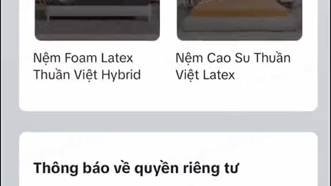 Nệm cao su thiên nhiên thiết kế đa tầng độc đáo