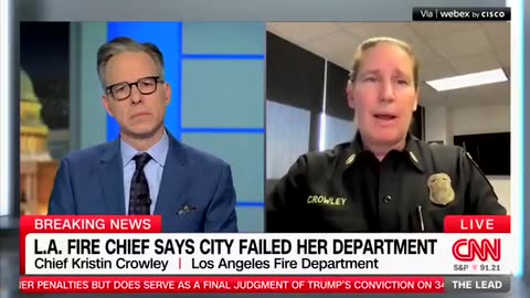 Lesbian fire chief says the other lesbians of pedo-world let her down...