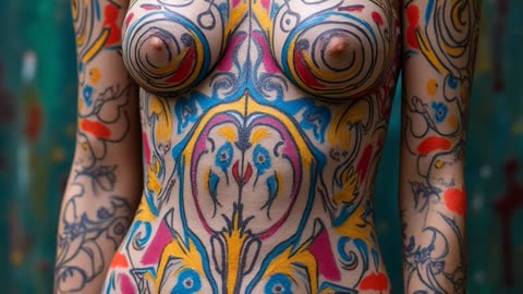 Bodypainting Artistic Creations That Stun and Inspire