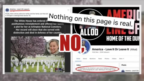 Fact Check: White House Offering Ashli Babbitt's Family Plot In Arlington National Cemetery = Satire