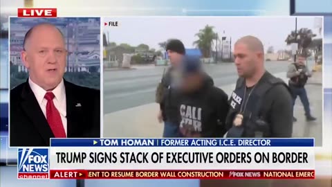 Tom Homan: “ICE teams are out there as of today...Mass deportations are happening.”