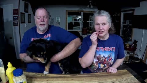 Buster & Molly From @busterdoesstuff8801 Review The Venison Burgers That Brandy Made