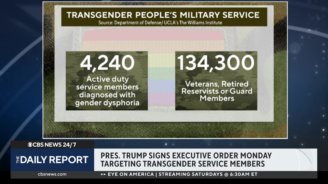 Transgender veteran says trans military members are concerned about Trump’s order