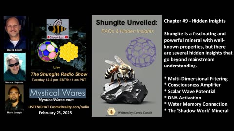 SHUNGITE REALITY 2/25/25 - Shungite Secrets Unveiled To Hypnosis