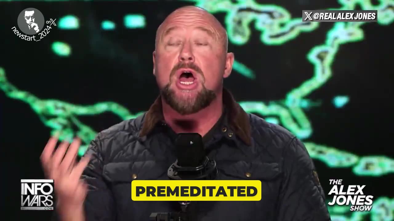 Alex Jones Claims Government Sabotage for Smart City Agenda