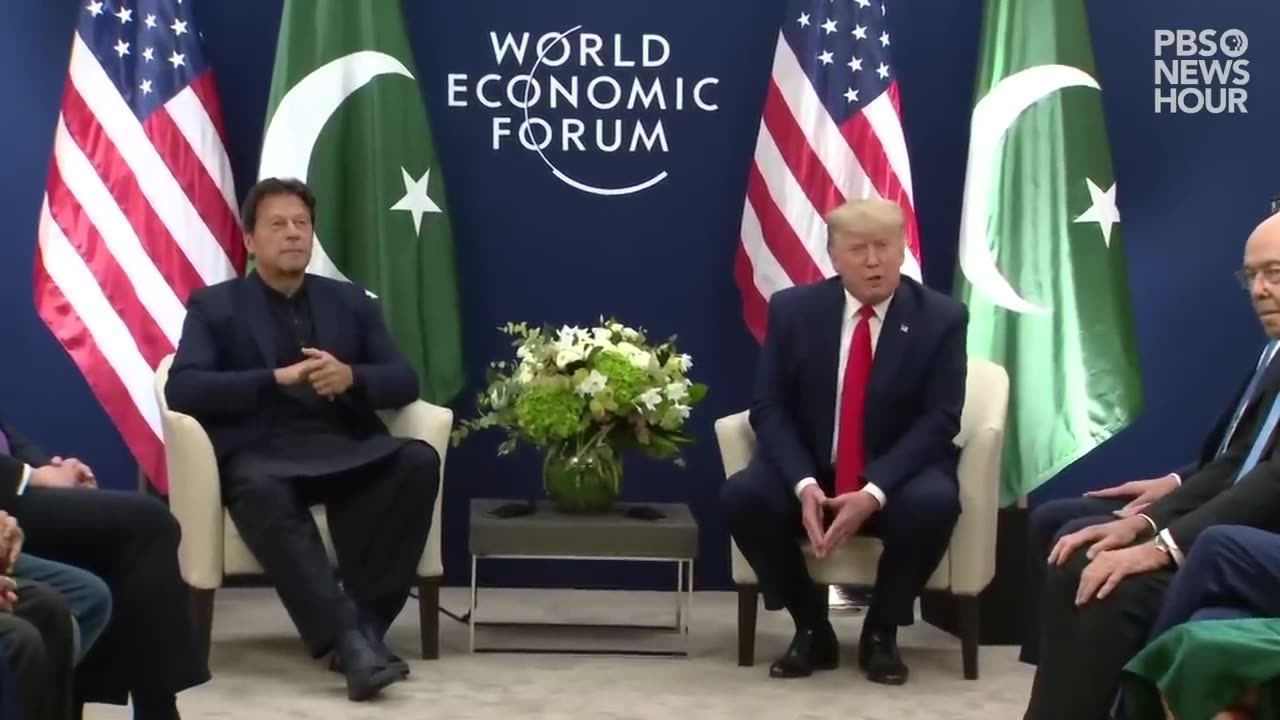 Pm Imran khan and Donald trump's