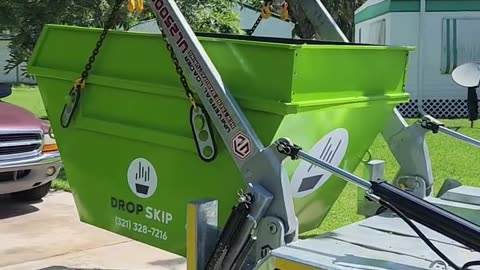 DropSkip Behind the Scenes: Junk Removal & New Skip Trailer Unveiling