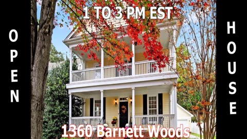 Open House 03.01.2025 1360 Barnett Woods Fort Mill SC