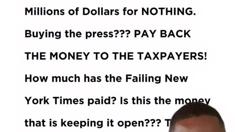 Has Elon Musk and DOGE Just Uncovered That The Left Has Been Paying Our News Media???