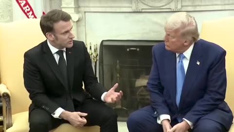 Trump and Macron Make Love