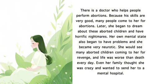 The negative impact of helping others to have abortions on your own life