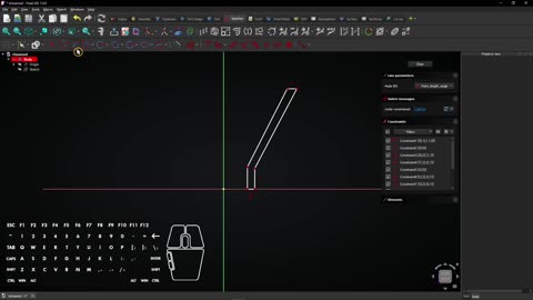 ⏱ TIMELAPSE 👌 3D Printable Funnel - FreeCAD Part Design Tutorial - FreeCAD Revolve